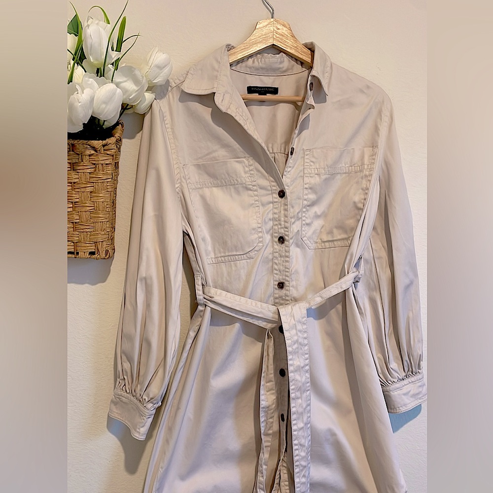 Button up dress